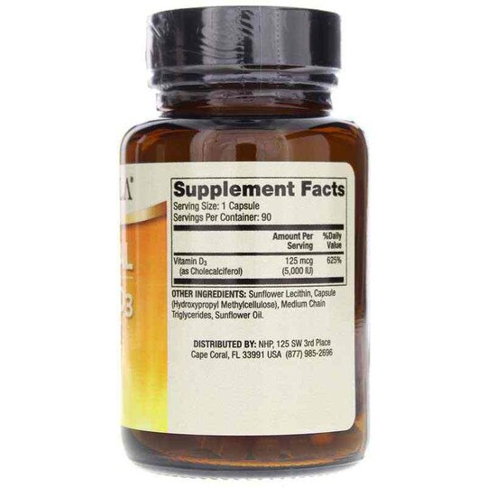 Liposomal Vitamin D3 5000 IU, DRM